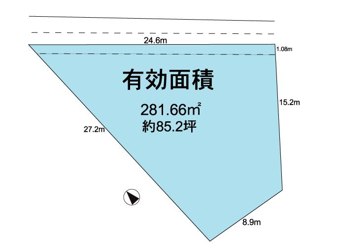Compartment figure. Land price 25 million yen, Land area 300.82 sq m split possible consultation. 