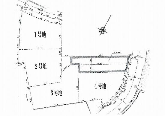Compartment figure. Land price 7.1 million yen, Land area 100.01 sq m