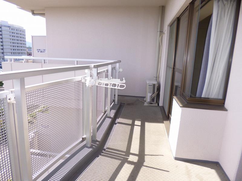 Balcony. Spacious balcony