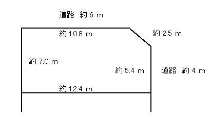 Compartment figure. Land price 13.5 million yen, Land area 86.85 sq m