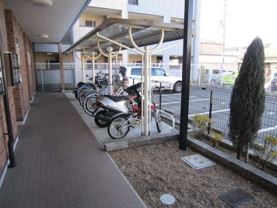 Other common areas. Bicycle-parking space