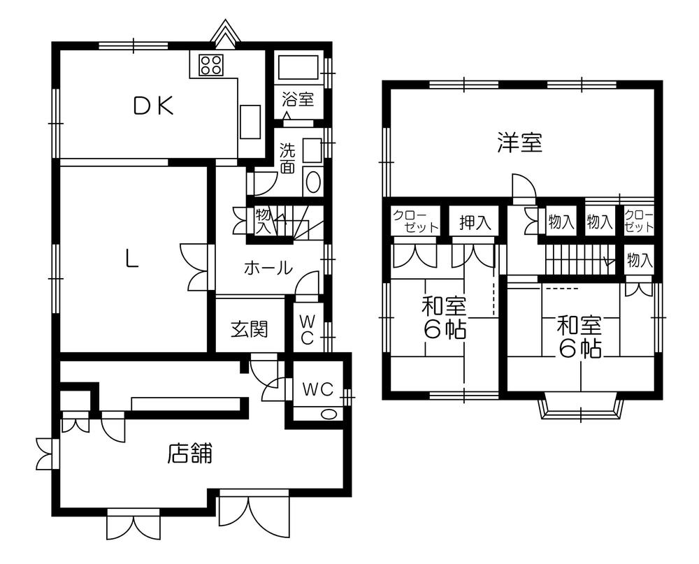 Floor plan. 24,800,000 yen, 3LDK, Land area 162.23 sq m , Building area 125.01 sq m