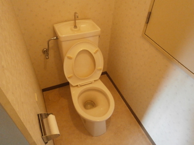 Toilet. Change in with washlet