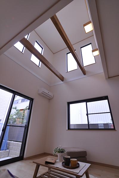 Model house photo. A feeling of opening blow.