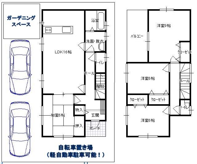 Floor plan. (3 Building), Price 23.8 million yen, 4LDK, Land area 143 sq m , Building area 105.15 sq m