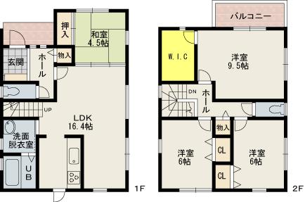 Floor plan. (No. 17 locations), Price 31 million yen, 4LDK, Land area 111.96 sq m , Building area 105.16 sq m