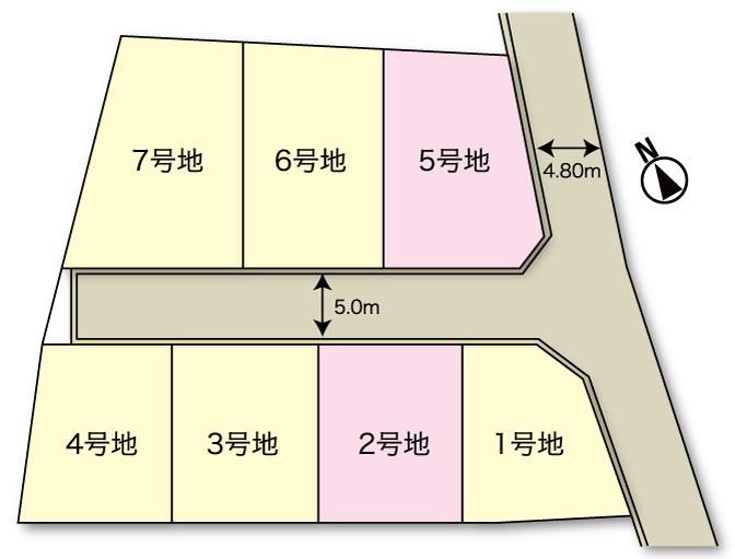 Compartment figure. Land price 13.2 million yen, Land area 131.12 sq m compartment view