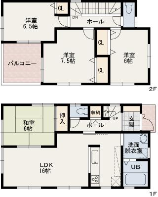 Floor plan. (No. 11 locations), Price 24,800,000 yen, 4LDK, Land area 130.4 sq m , Building area 97.2 sq m