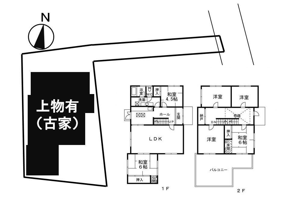 Compartment figure. Land price 7.9 million yen, Land area 166.63 sq m