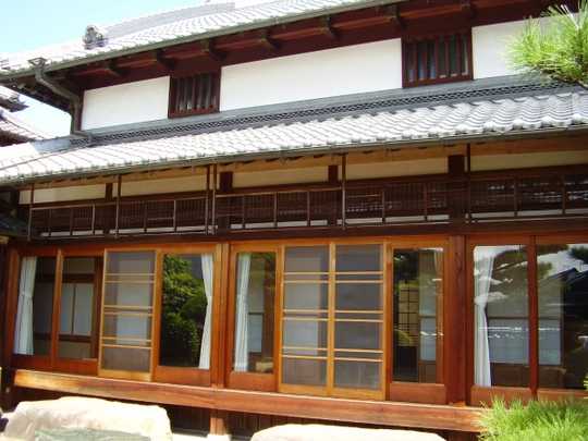 Local appearance photo. The building of the Japanese-style architecture. 