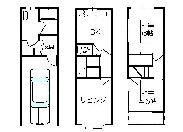 Floor plan. 8.8 million yen, 3DK, Land area 41.97 sq m , Building area 70.47 sq m