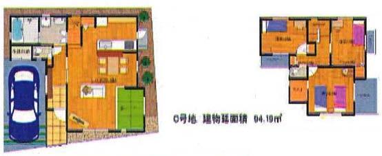 Floor plan. 27,800,000 yen, 3LDK, Land area 83.03 sq m , Building area 94.19 sq m