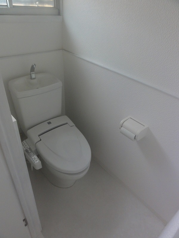 Toilet. With Washlet.