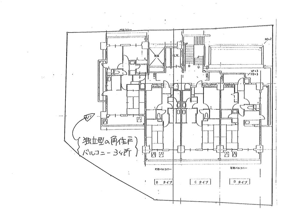 Other. Stand-alone corner dwelling unit in a three-way balcony! !