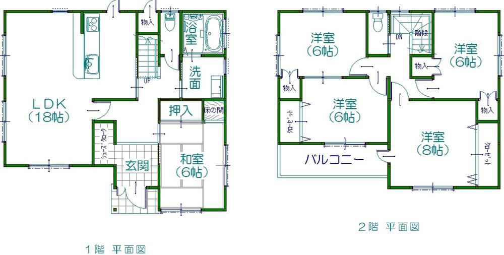 Floor plan. (G-15 No. land), Price 37,420,000 yen, 5LDK, Land area 149.45 sq m , Building area 122.55 sq m