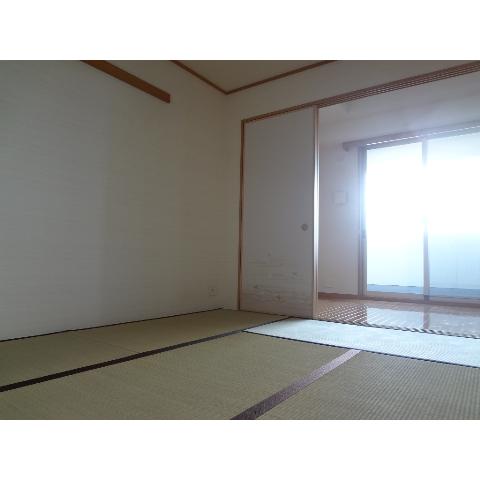 Living and room. Between the tatami is adjacent to the living room