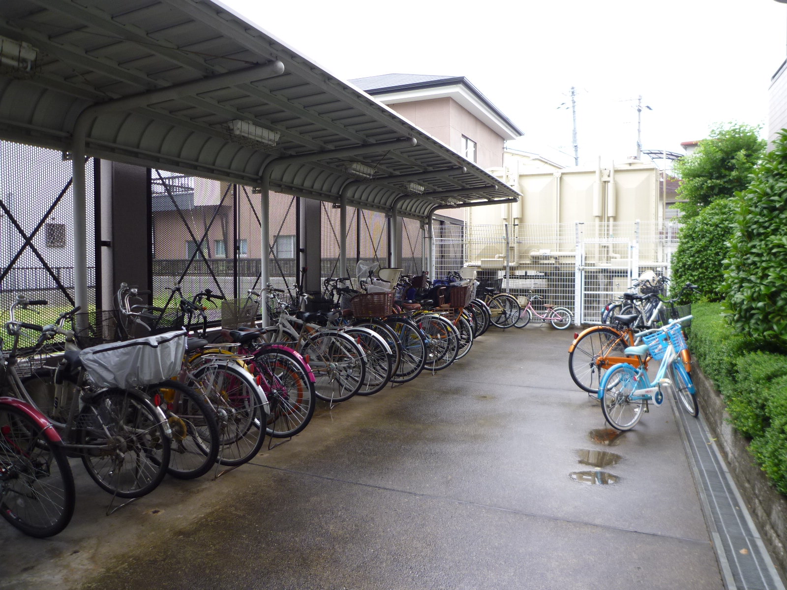 Other common areas. Bicycle-parking space