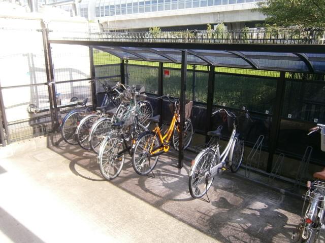 Other. Bicycle parking lot equipped (^ - ^)