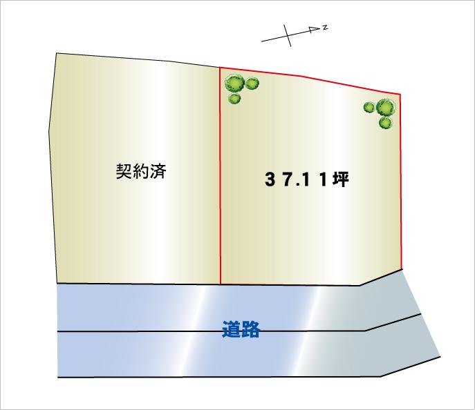 Compartment figure. 33,850,000 yen, 4LDK, Land area 122.7 sq m , Building area 105.3 sq m remaining 1 compartment!
