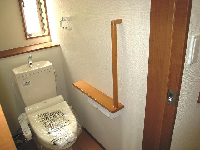 Toilet. Washlet standard adopted function with toilet