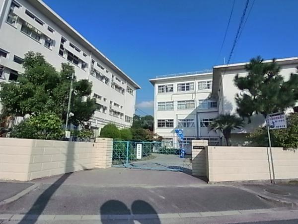 Junior high school. 650m to the first junior high school