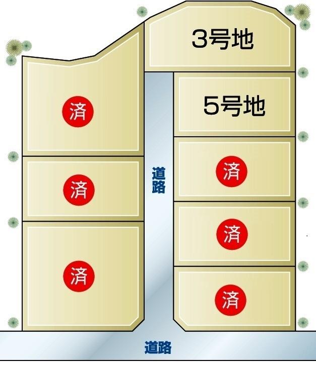 The entire compartment Figure. A quiet residential area of ​​all 8 compartment