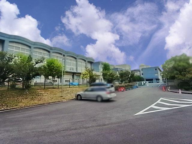 Primary school. Katano Municipal Kisaichi to elementary school 1095m