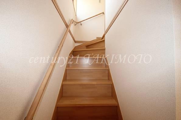 Other introspection. Peace of mind is equipped with a handrail on the stairs ・ safety! !
