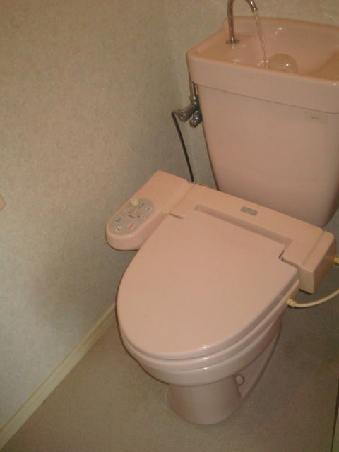 Toilet. Toilet ⇒ warm water cleaning toilet seat (^_^) /