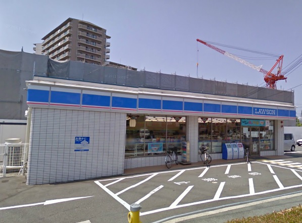 Convenience store. Lawson Kishiwada Habu-cho 2-chome up (convenience store) 262m