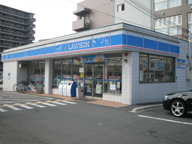 Convenience store. Lawson Kishiwada Habu-cho 2-chome up (convenience store) 161m