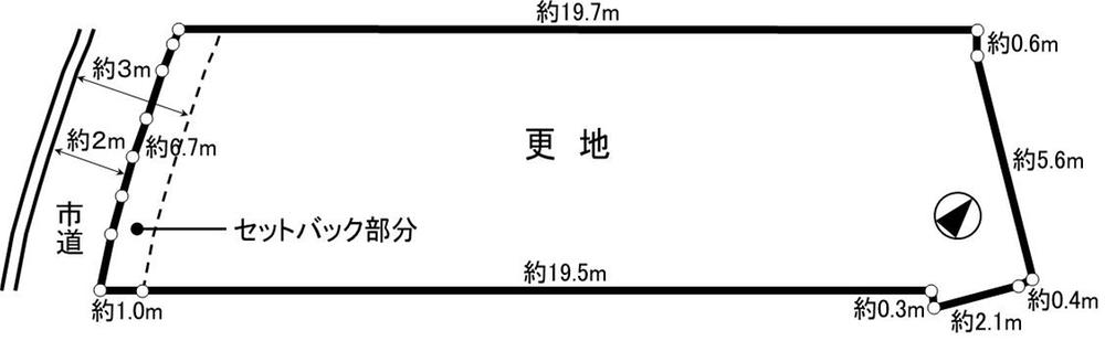 Compartment figure. Land price 14 million yen, Land area 133.13 sq m compartment view
