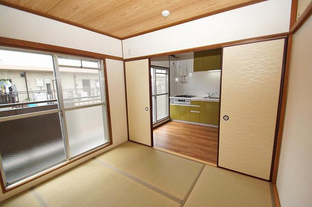 Non-living room. Cross Insect / Tatami had made already