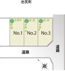 Compartment figure. Land price 10.3 million yen, Land area 104.9 sq m