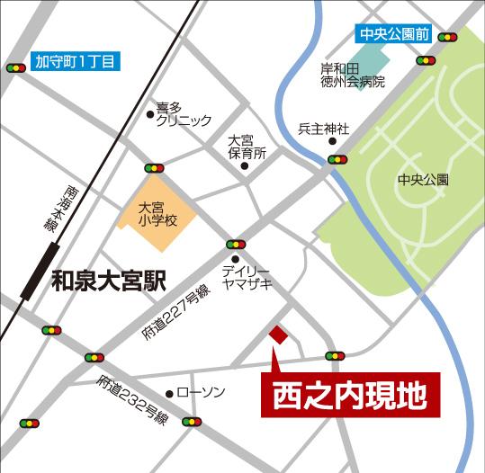 Local guide map