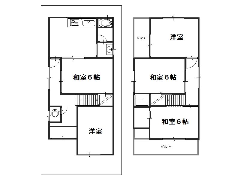 Floor plan. 5.8 million yen, 5DK, Land area 71.55 sq m , Building area 94.39 sq m