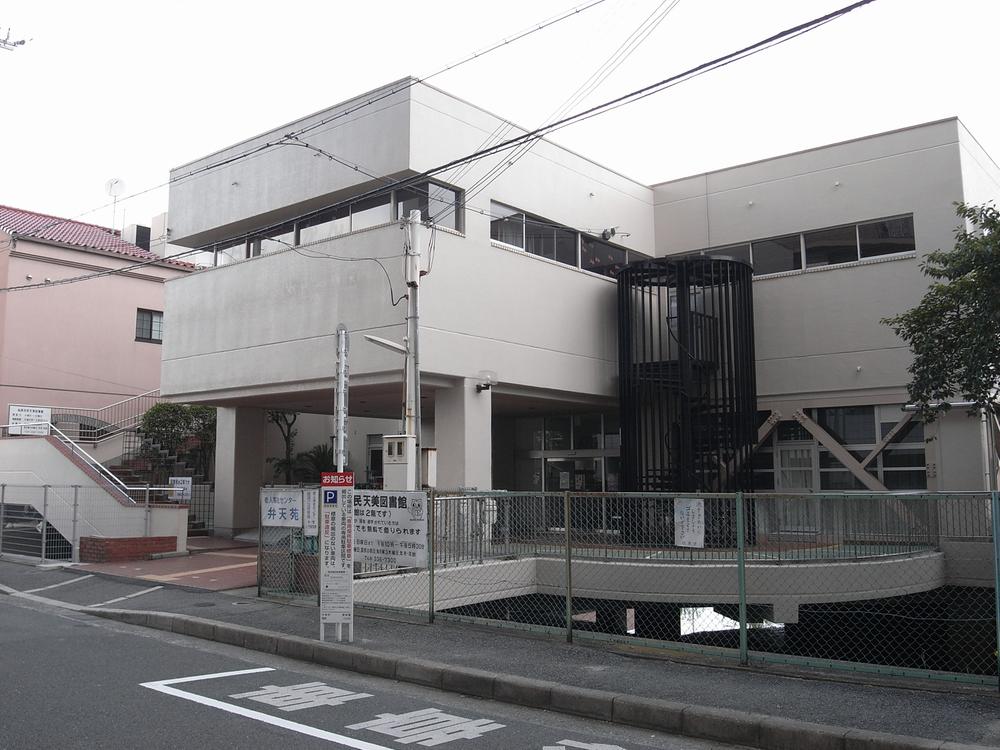 library. Matsubara citizen Amaminishi 451m to Library