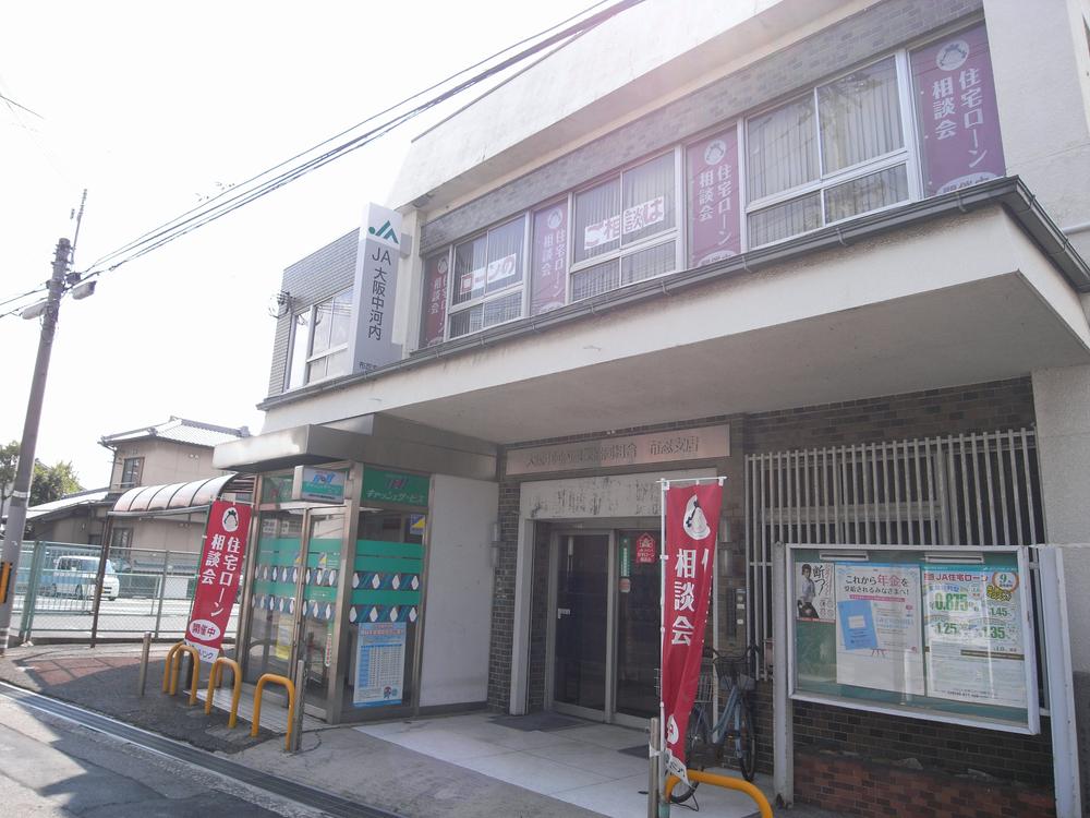 Bank. JA Osaka Nakagochi Nunose to branch 346m
