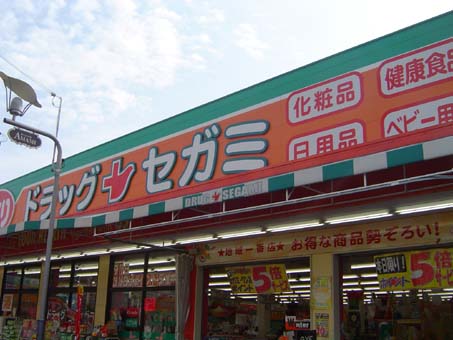 Dorakkusutoa. Drag Segami Amami shop 120m until (drugstore)