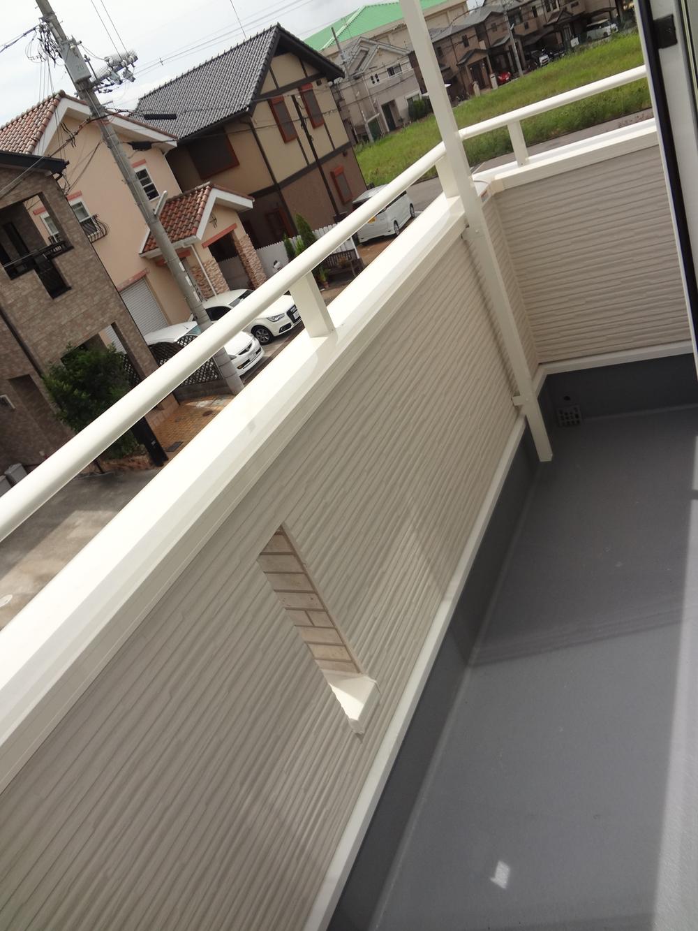 Balcony. Second floor balcony is a picture.