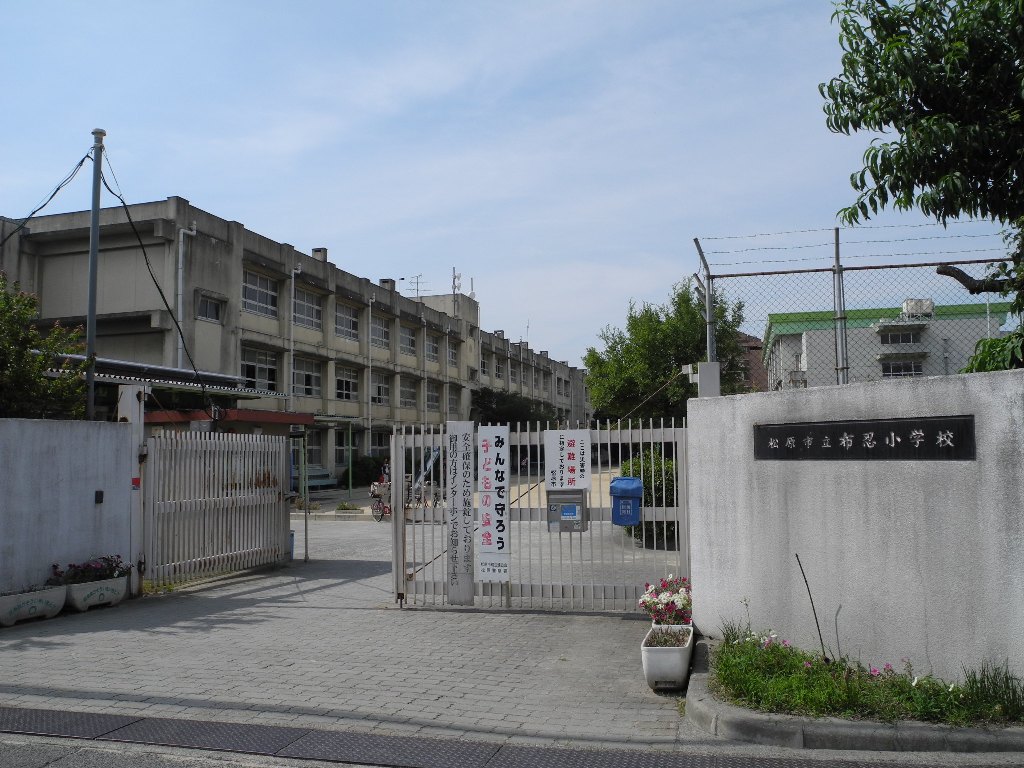 Primary school. Matsubara Municipal Nunose to elementary school (elementary school) 315m