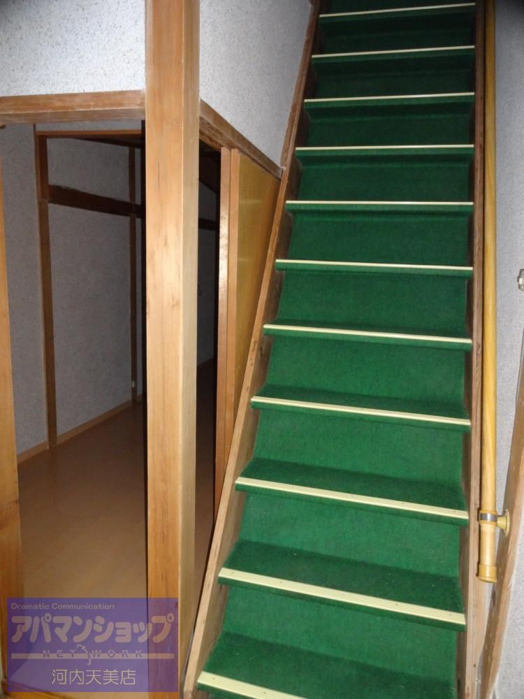 Other room space. Stairs