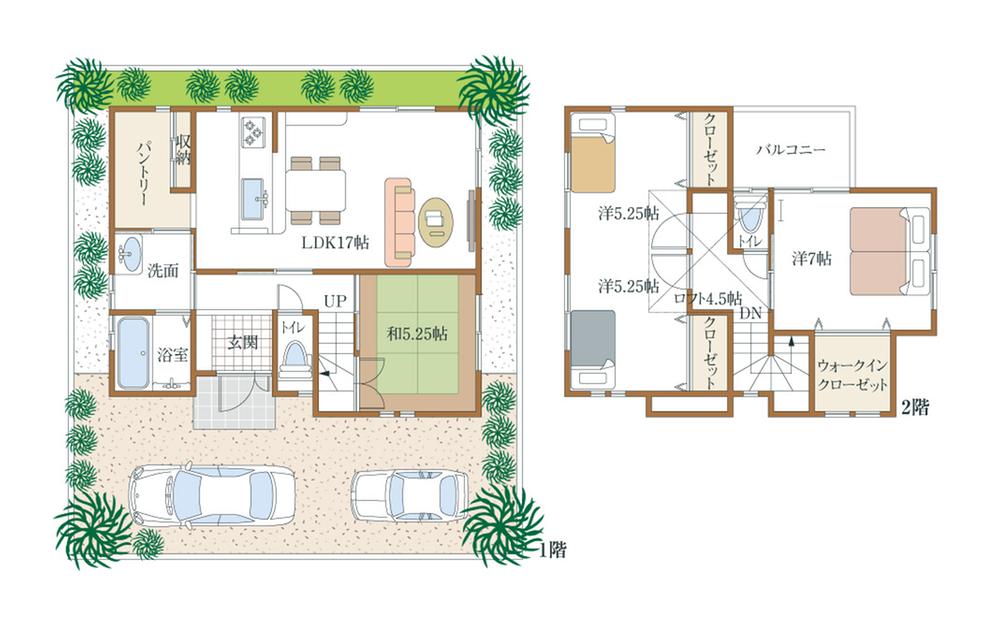 Floor plan. Price 34,300,000 yen, 4LDK, Land area 100 sq m , Building area 94.22 sq m