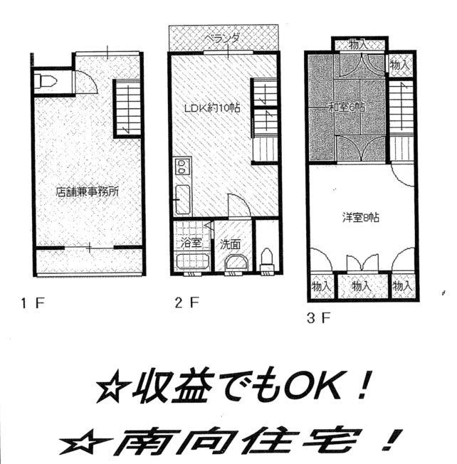 Floor plan. 7.8 million yen, 2LDK, Land area 28.49 sq m , Building area 72.11 sq m