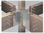 Construction ・ Construction method ・ specification. Continuous columns and scale board of the beam FTJ (FamityToughJoint). To secure the connection part of the columns and beams at the junction hardware and drift pin. Install the hardware on the pillars, Since fitting the beams yelling outs in the slit-like as hardware enters, Posts compared to the conventional method ・ To minimize the cross-section loss of the beam. Also, Since fixed by inserting a pin to the center portion of the material, It can also prevent the pull-out of the material by violent shaking of an earthquake.