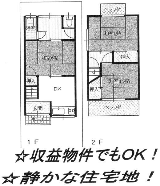 Floor plan. 3.8 million yen, 3DK, Land area 50.57 sq m , Building area 48.56 sq m