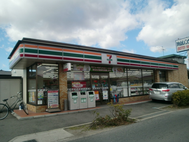 Convenience store. Seven-Eleven Taishi Taishi store up (convenience store) 1334m