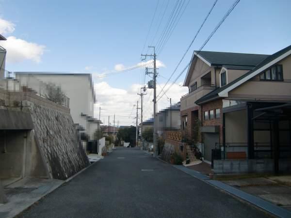 Local photos, including front road. Hankyu Realty of subdivision within