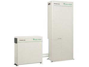 Household fuel cell "ENE-FARM". It has been realized that many people were able to reduce the large utility costs from the introduction (same specifications photo)