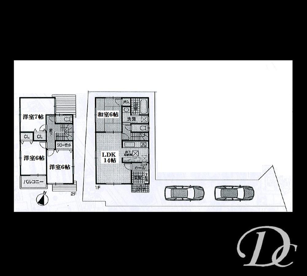 Floor plan. 30,800,000 yen, 4LDK, Land area 118.4 sq m , Building area 91.53 sq m